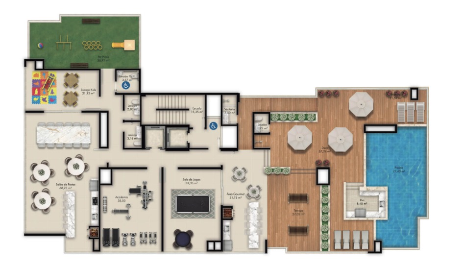 Apartamento, 2 quartos, 67 m² - Foto 13