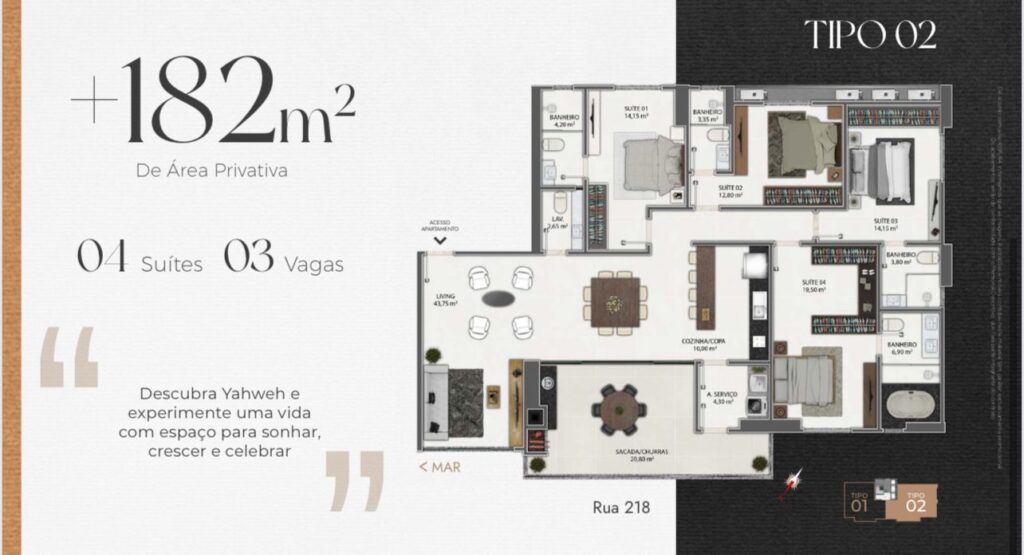 Apartamento, 3 quartos, 146 m² - Foto 8