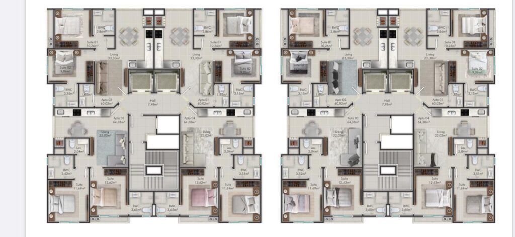 Apartamento, 2 quartos, 60 m² - Foto 18