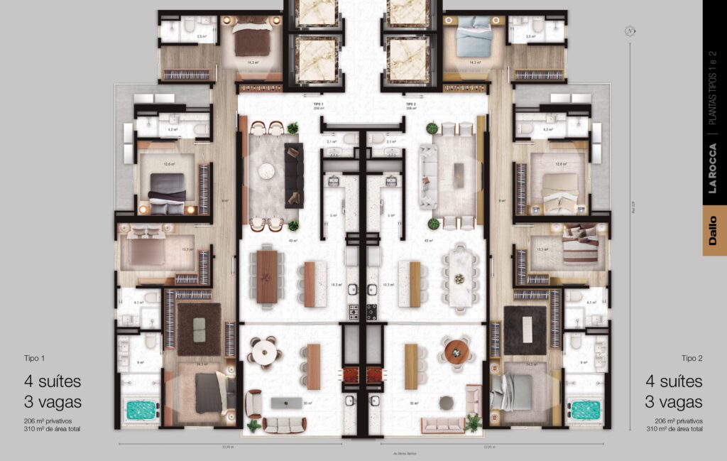 Apartamento, 4 quartos, 206 m² - Foto 24