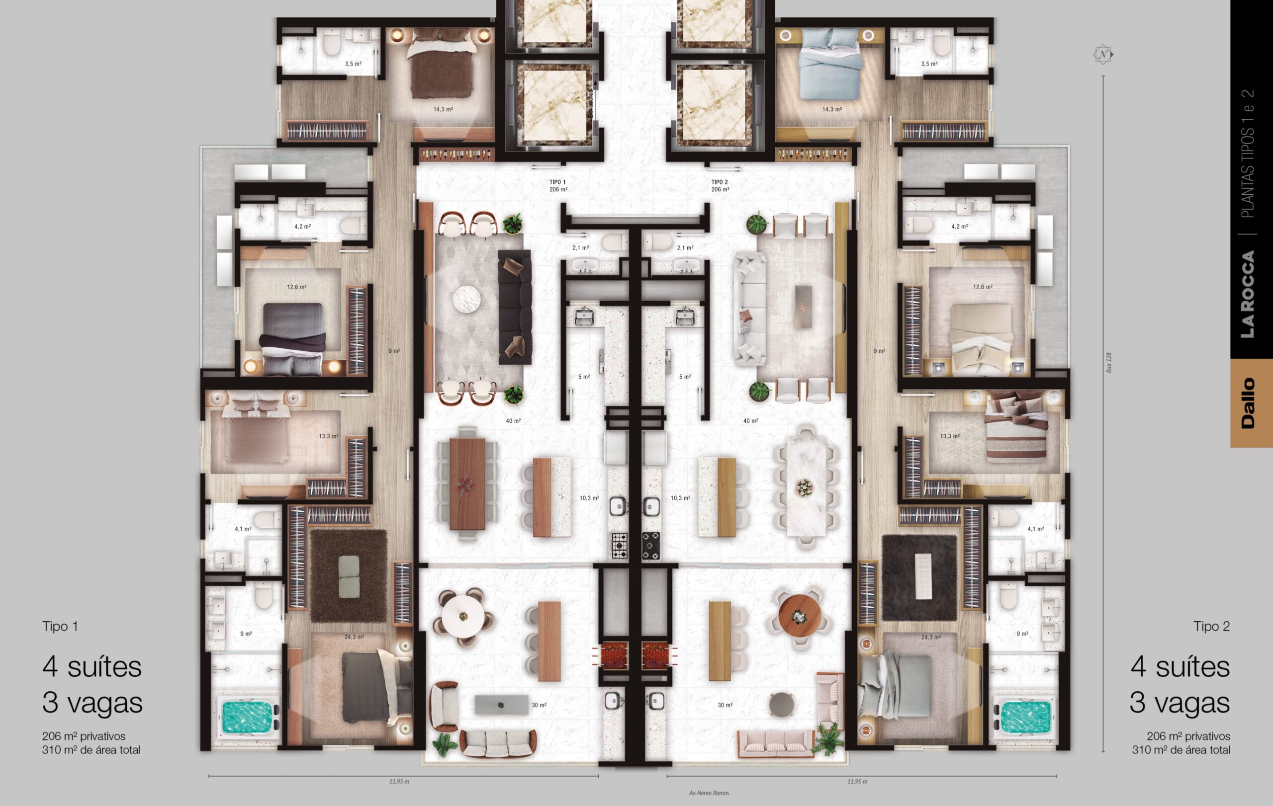 Apartamento, 4 quartos, 164 m² - Foto 27