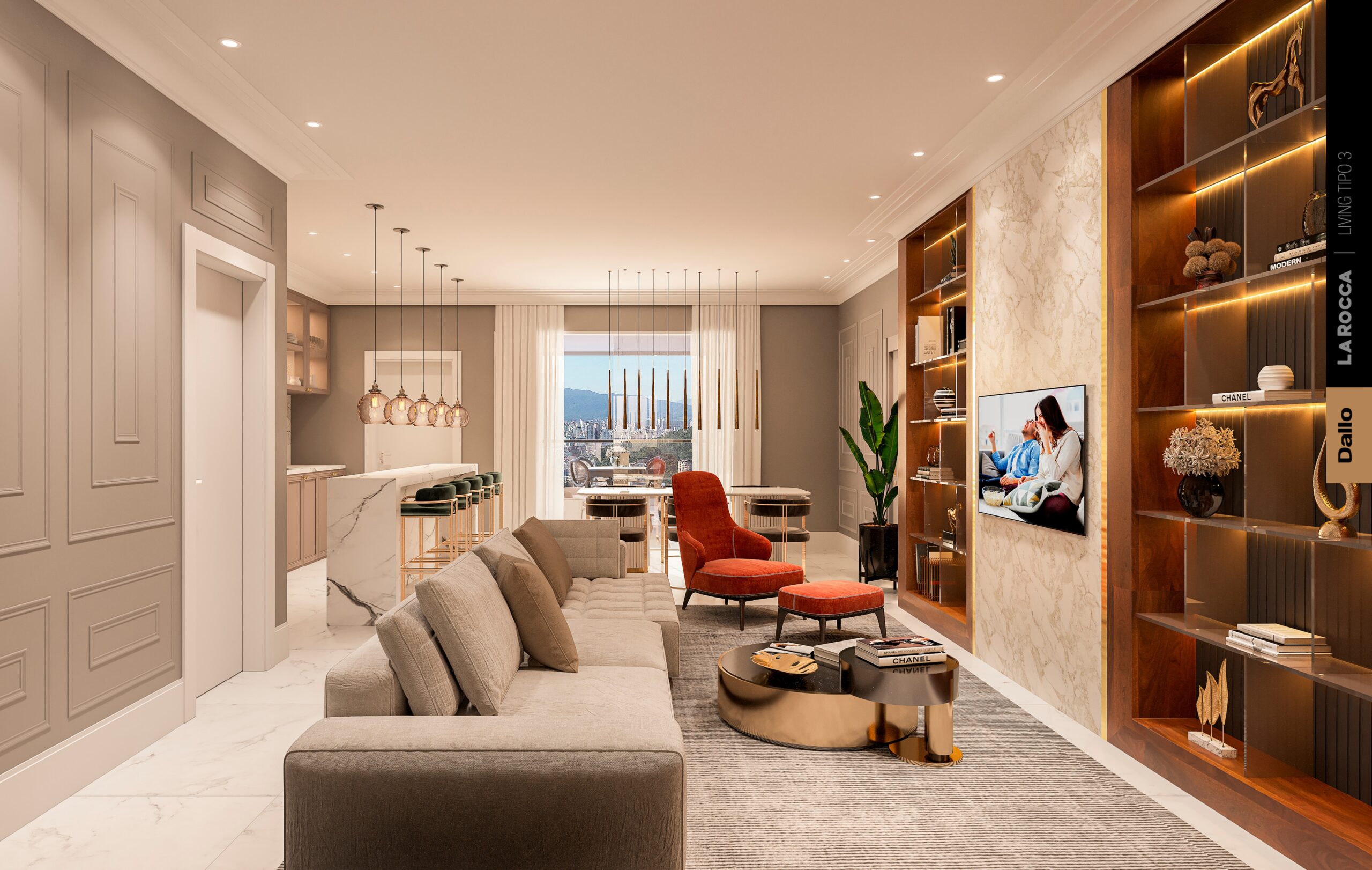 Apartamento à venda com 4 quartos - Centro,Itapema