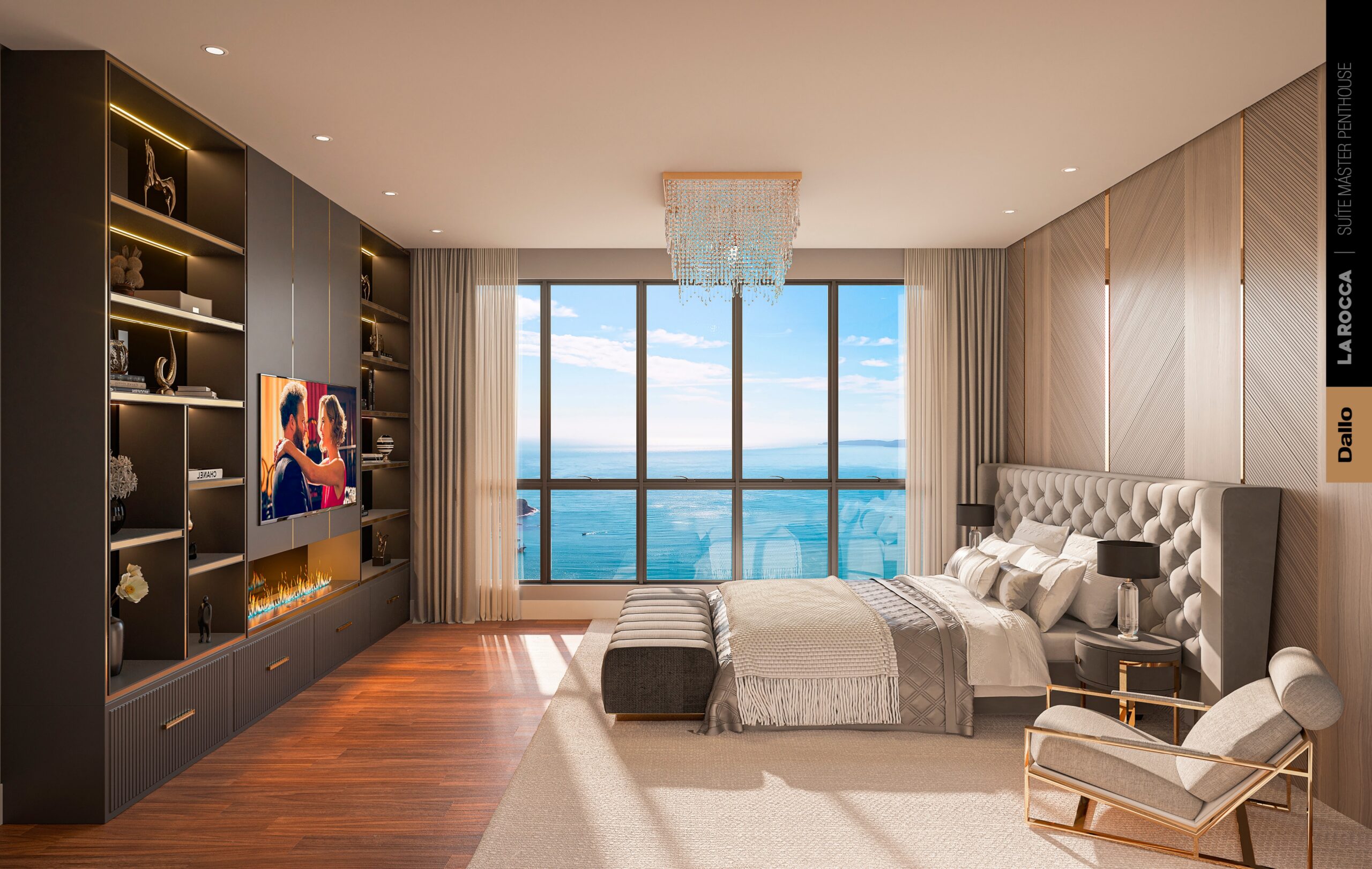  - Apartamento com vista Mar à venda com 4 Suítes 164m² Privativos  por R$ 2.190.000,00 Centro de Itapema SC