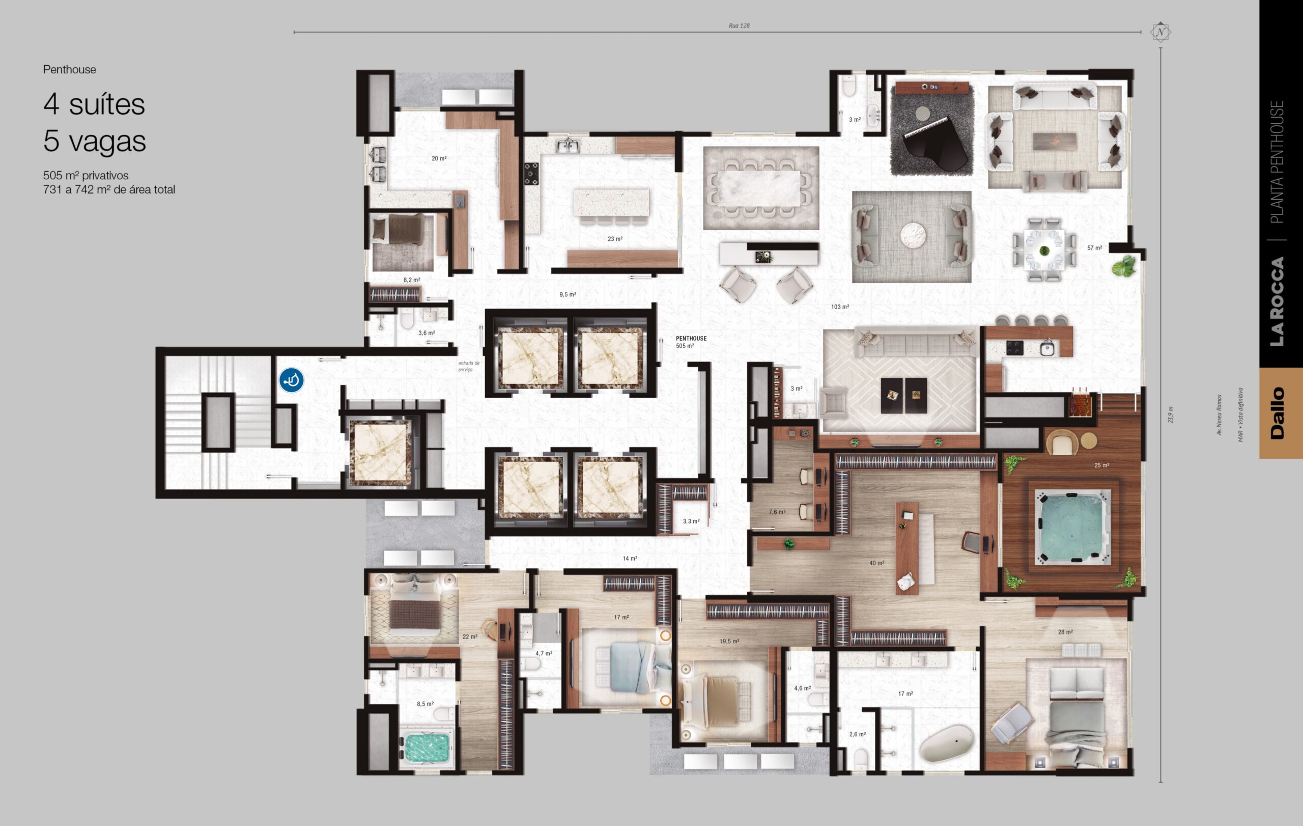 Apartamento, 4 quartos, 164 m² - Foto 26