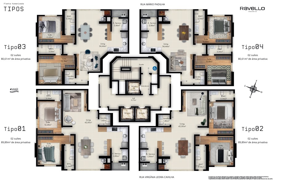 Apartamento, 2 quartos, 80 m² - Foto 10