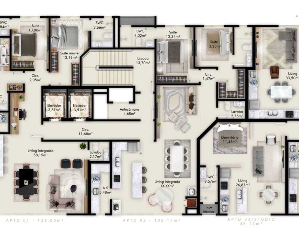 Apartamento, 2 quartos, 108 m² - Foto 19