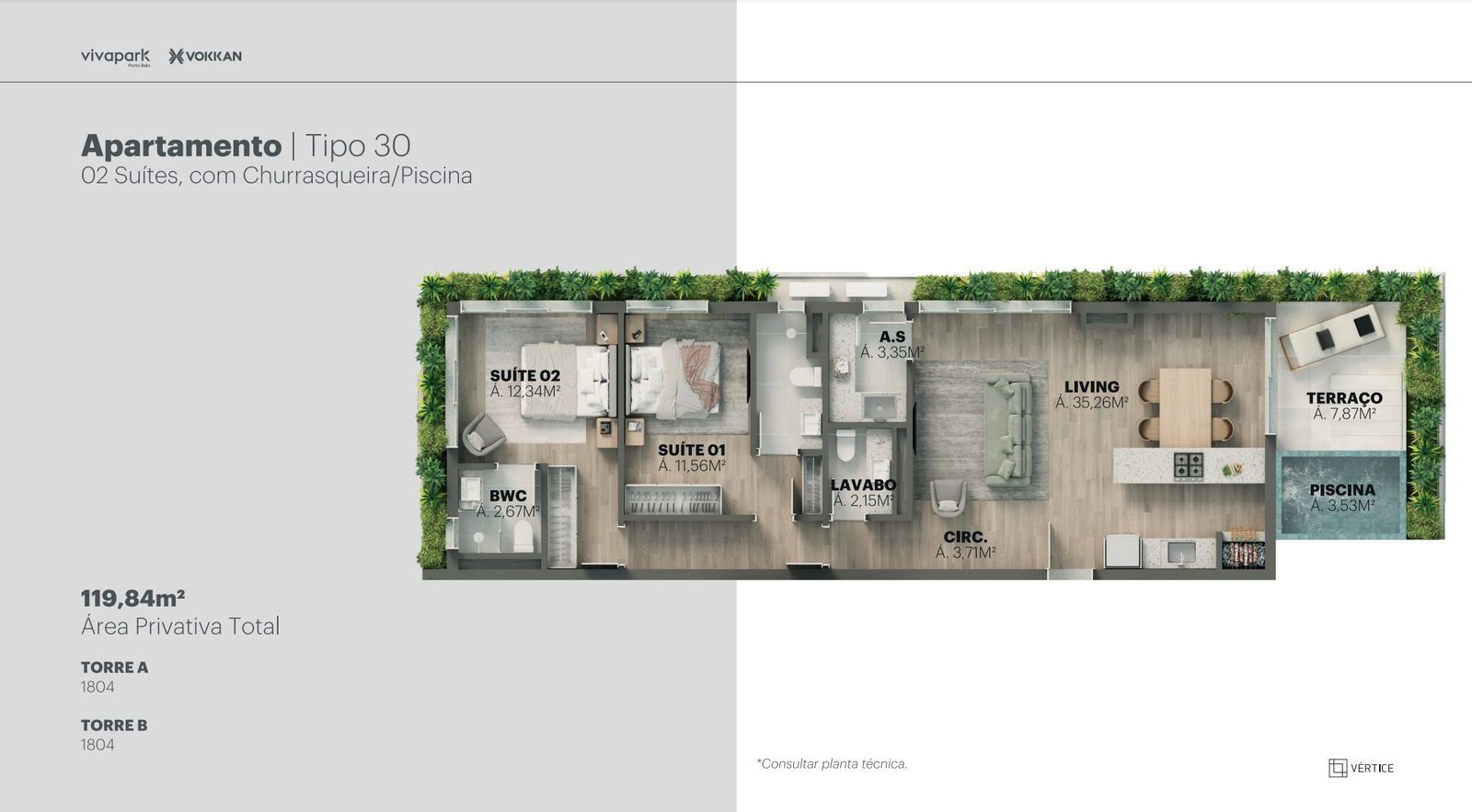 Apartamento, 2 quartos, 130 m² - Foto 27