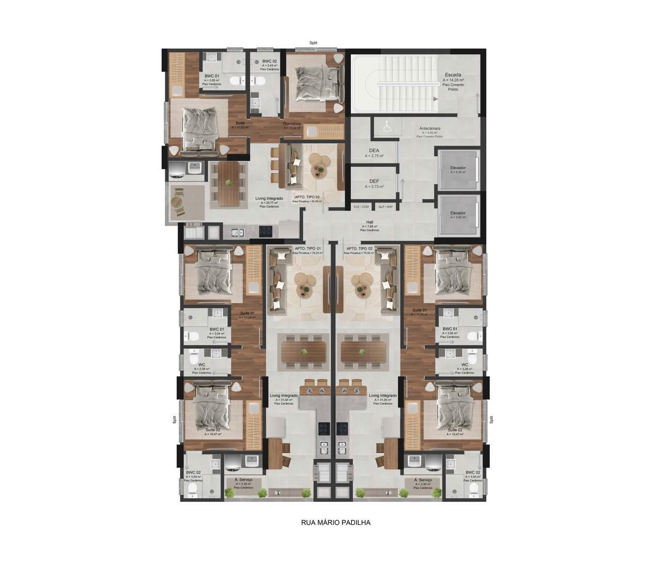 Apartamento, 2 quartos, 62 m² - Foto 21