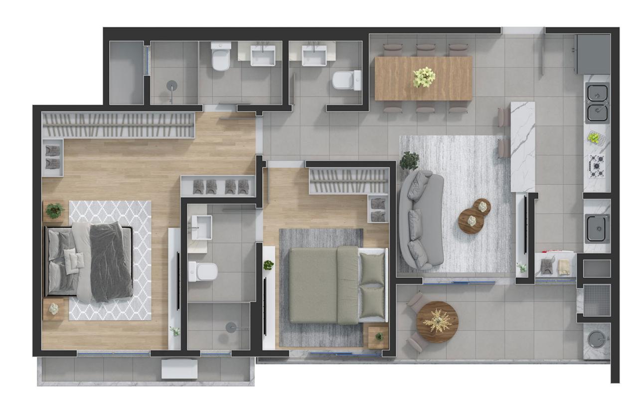 Apartamento, 3 quartos, 120 m² - Foto 18