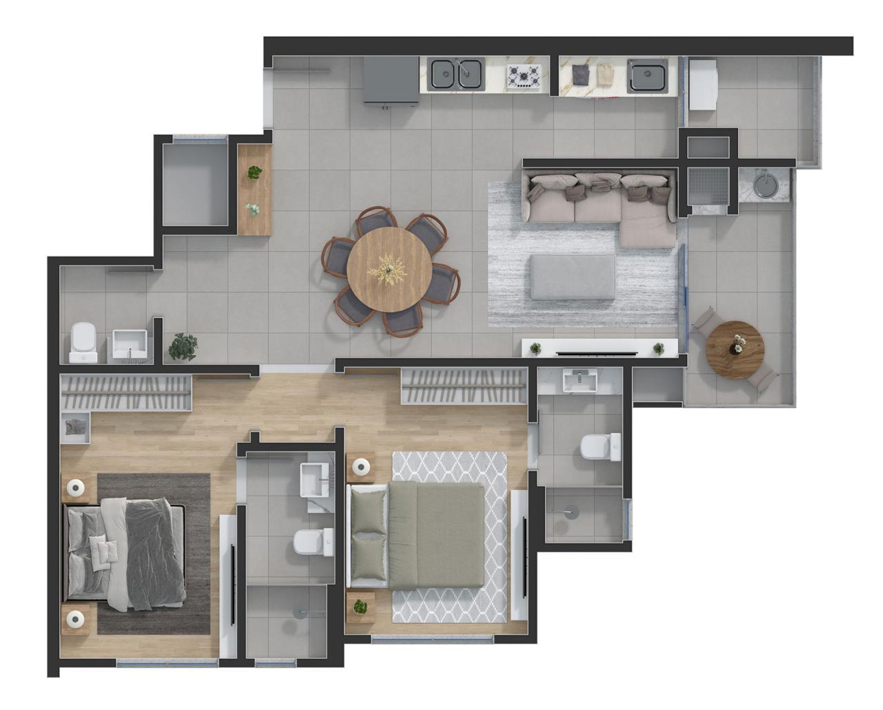 Apartamento, 3 quartos, 120 m² - Foto 16