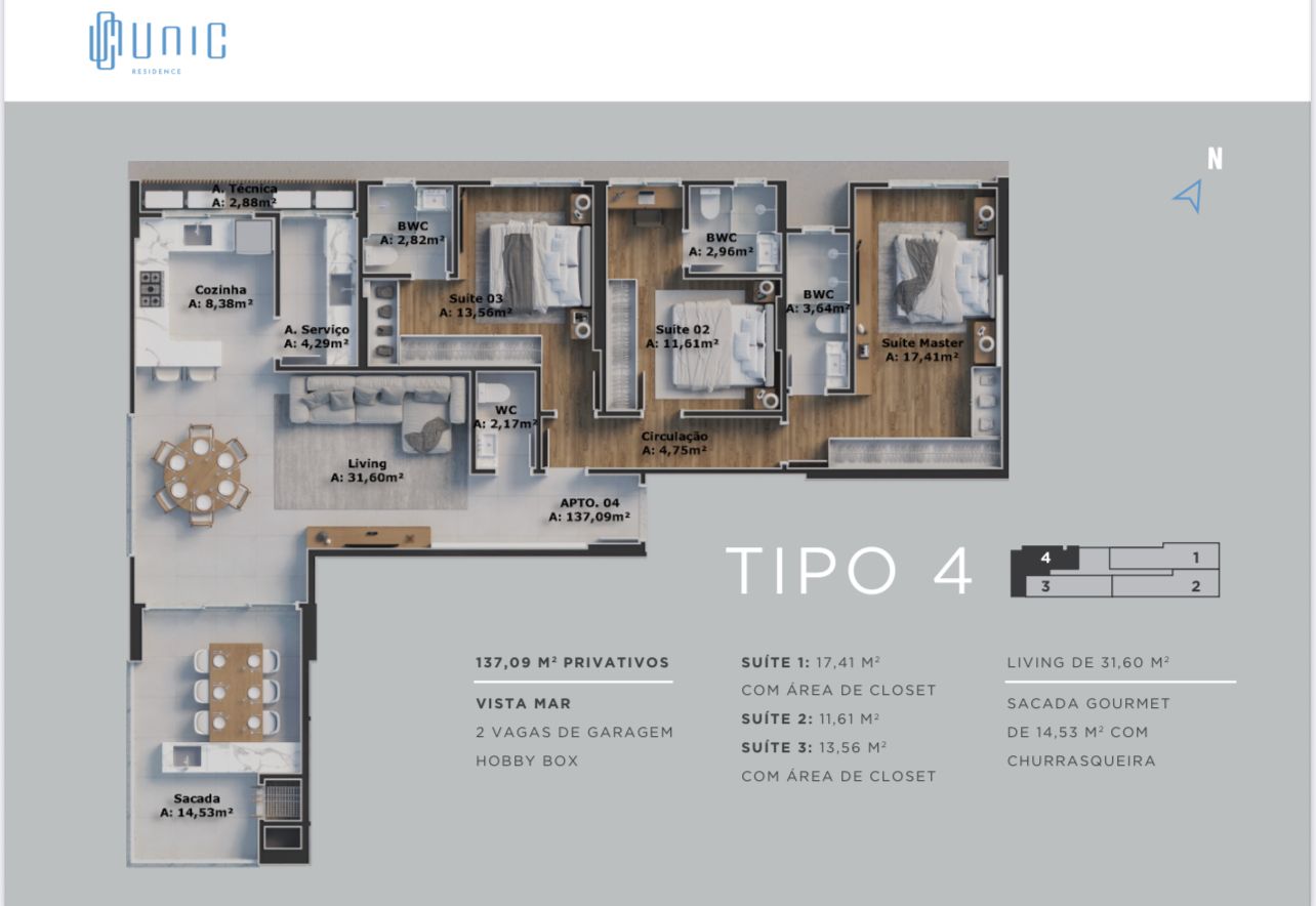 Apartamento, 4 quartos, 178 m² - Foto 28