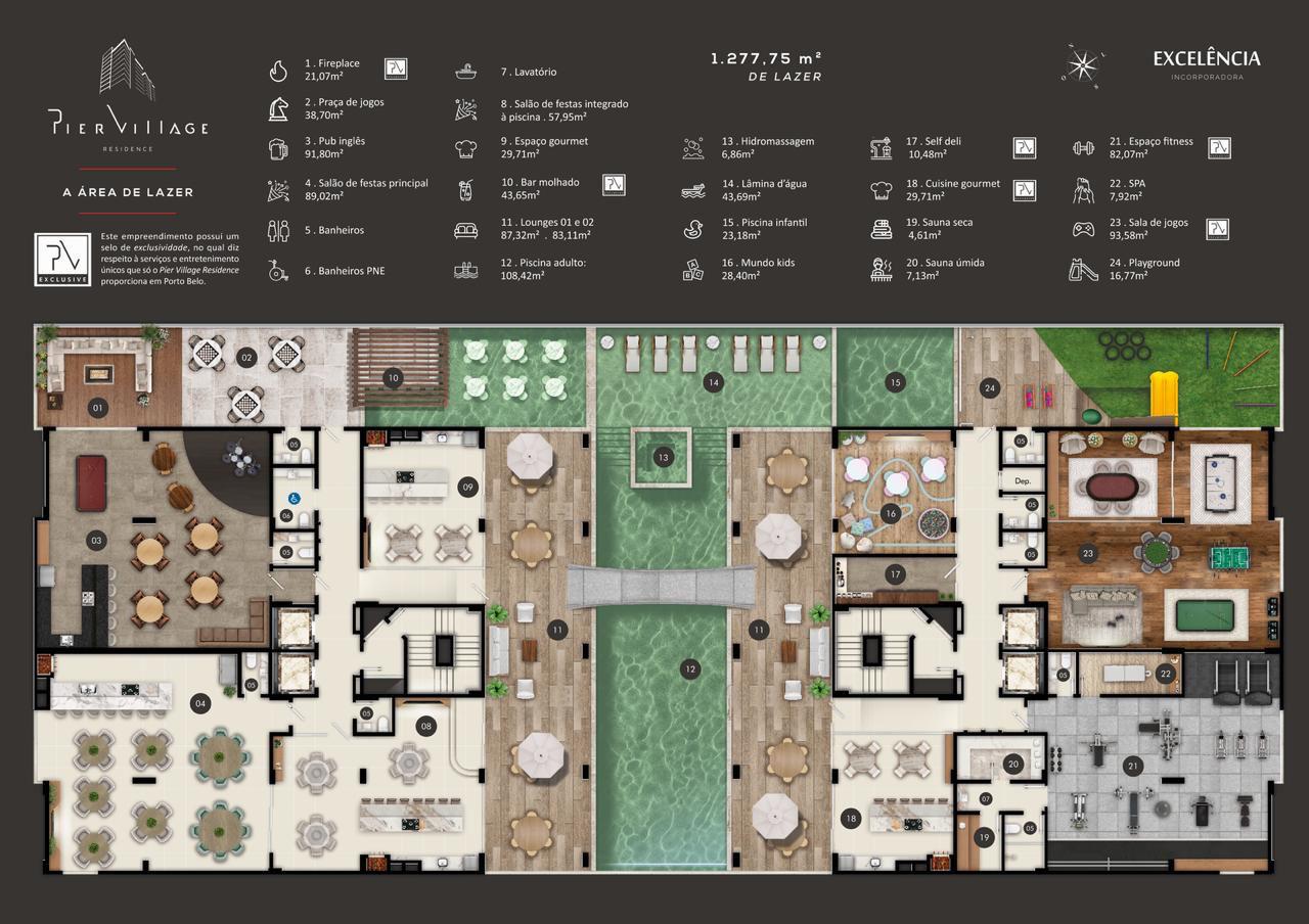 Apartamento, 3 quartos, 124 m² - Foto 9