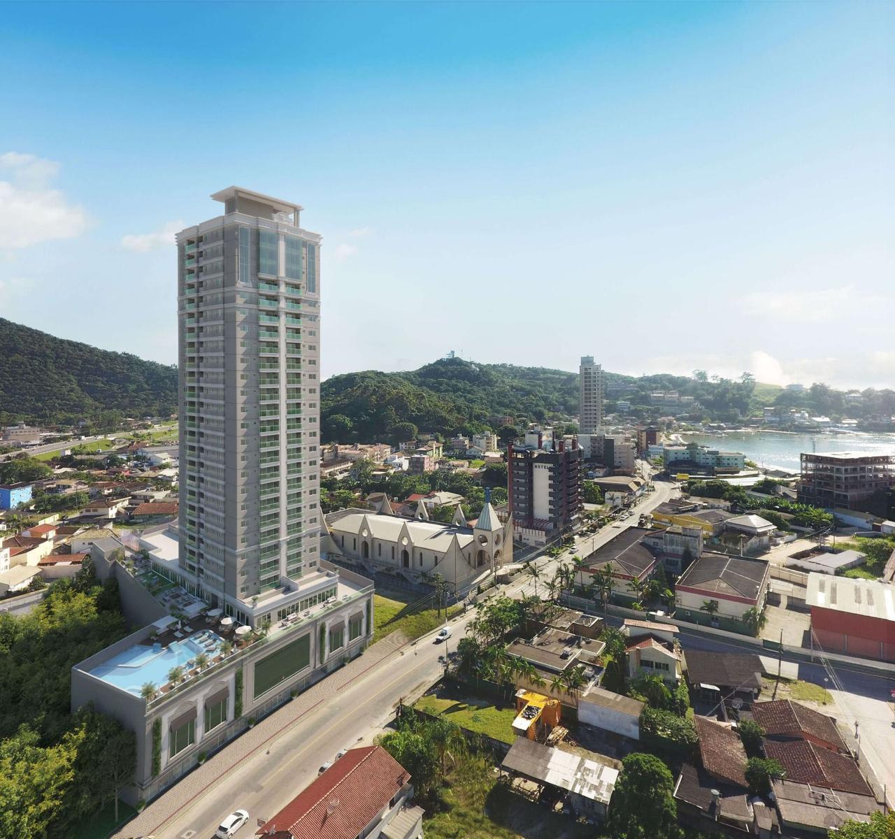  - Apartamento com vista para o mar à venda com 100m² por R$ 1.375.000,00