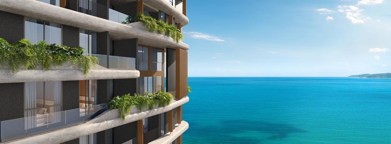 - Apartamento com vista para o mar à venda com 41.31m² por R$ 850.000,00