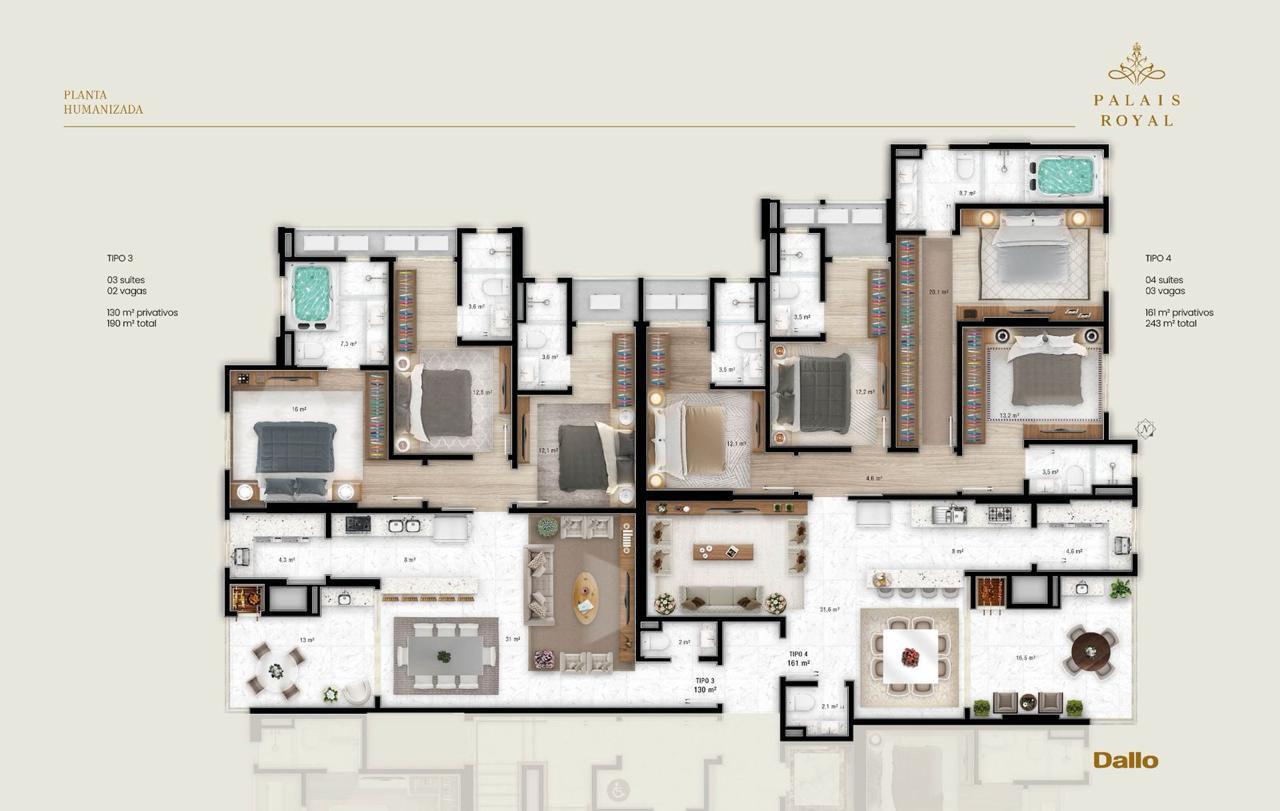 Apartamento, 4 quartos, 161 m² - Foto 24