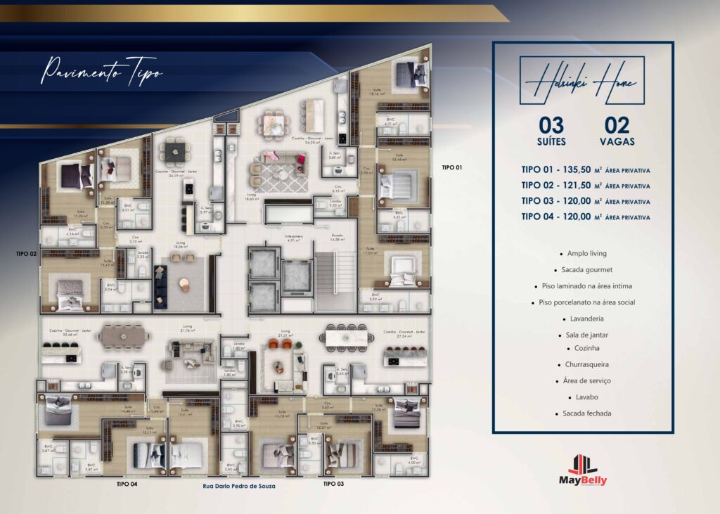 Apartamento, 3 quartos, 120 m² - Foto 13