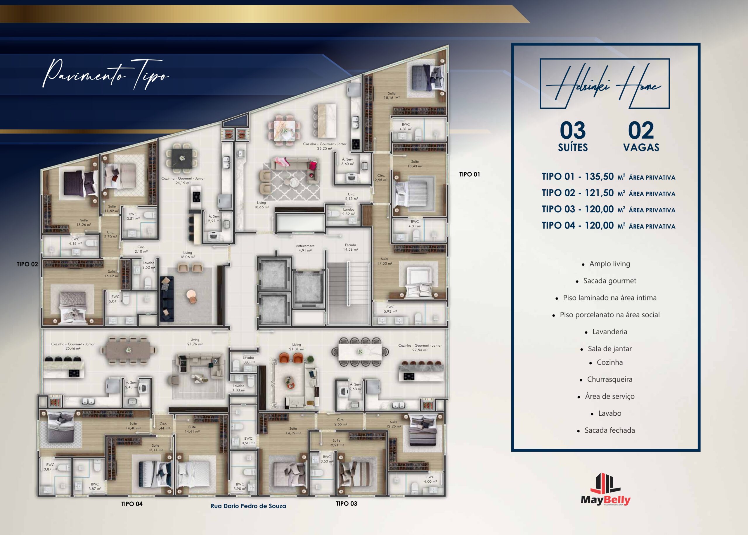 Apartamento, 3 quartos, 120 m² - Foto 13