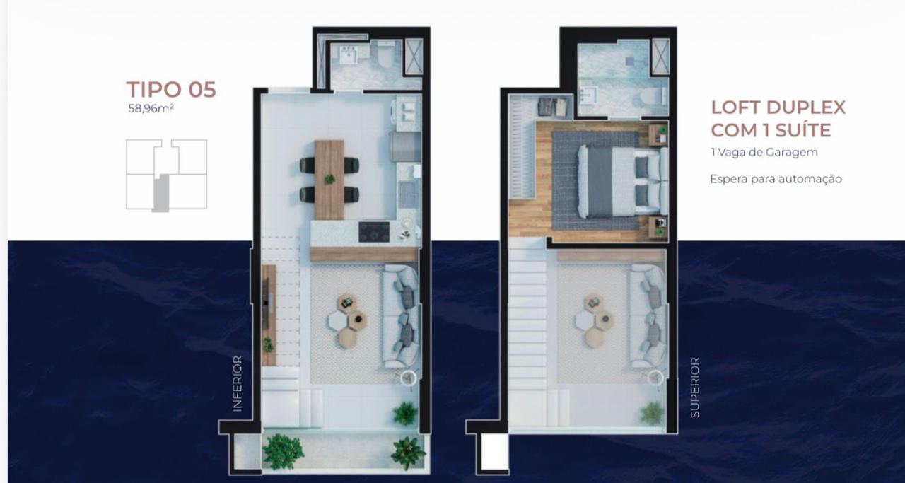 Flat/Apart Hotel, 1 quarto, 59 m² - Foto 5
