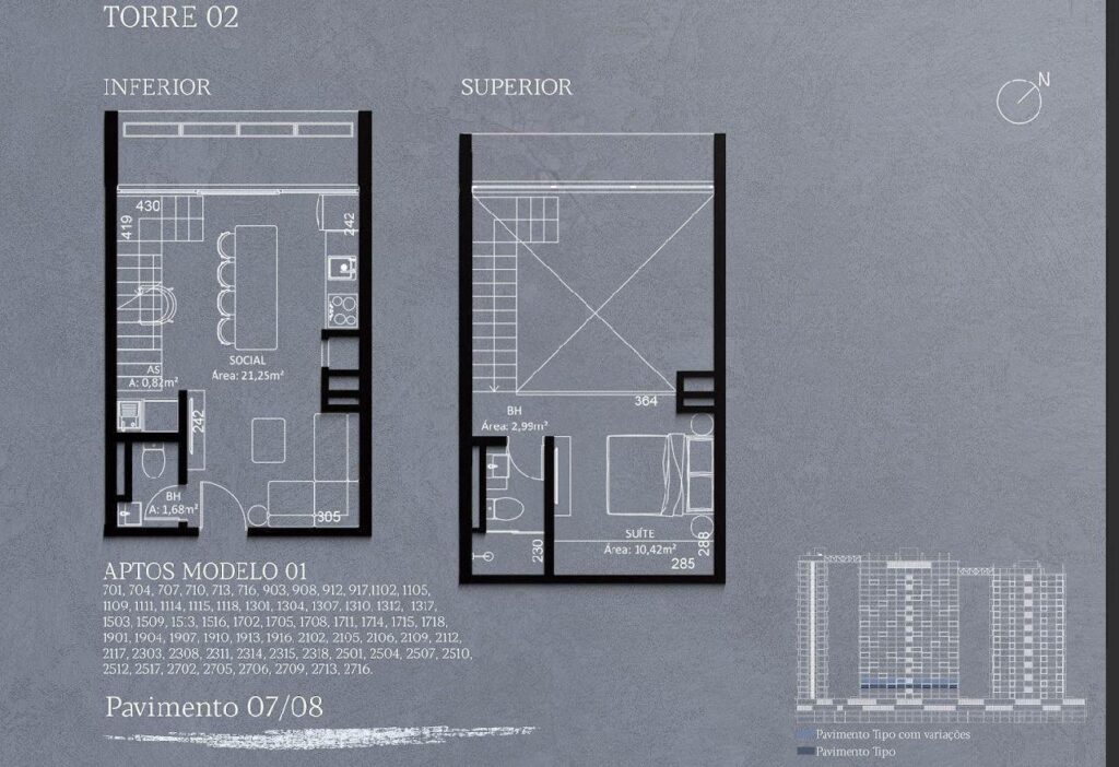 Flat/Apart Hotel, 1 quarto, 50 m² - Foto 5