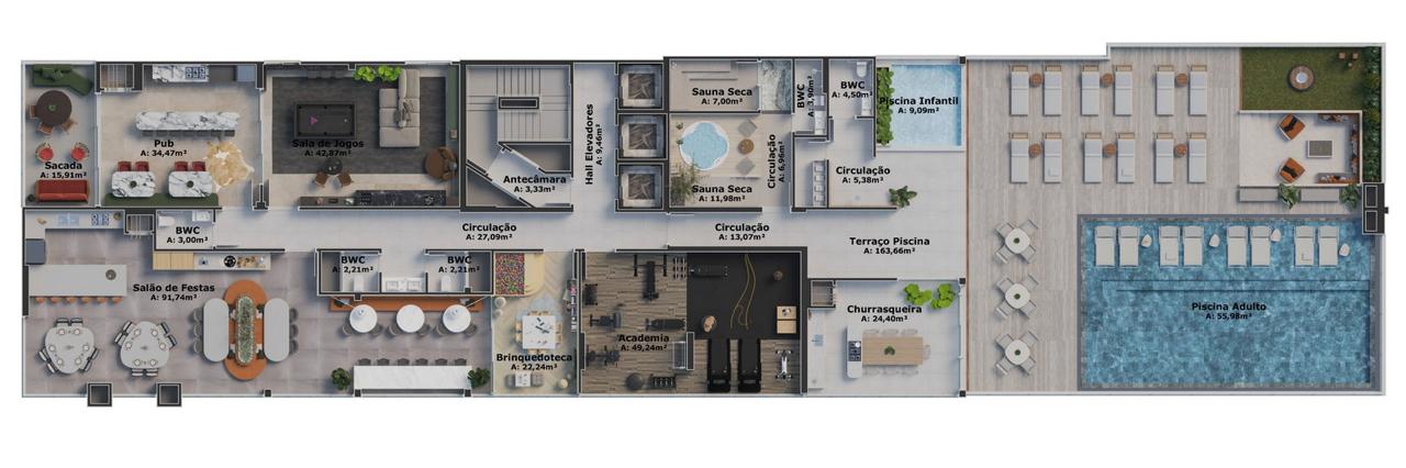 Apartamento, 3 quartos, 137 m² - Foto 38
