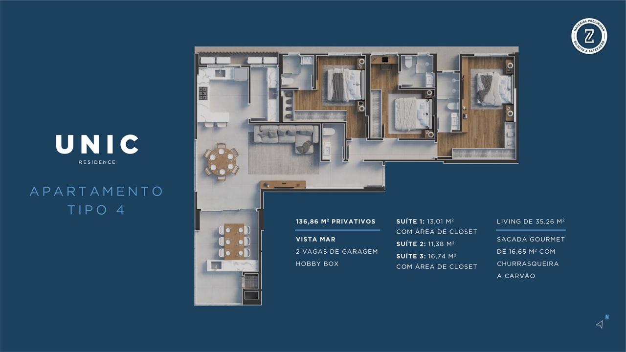 Apartamento, 3 quartos, 137 m² - Foto 40