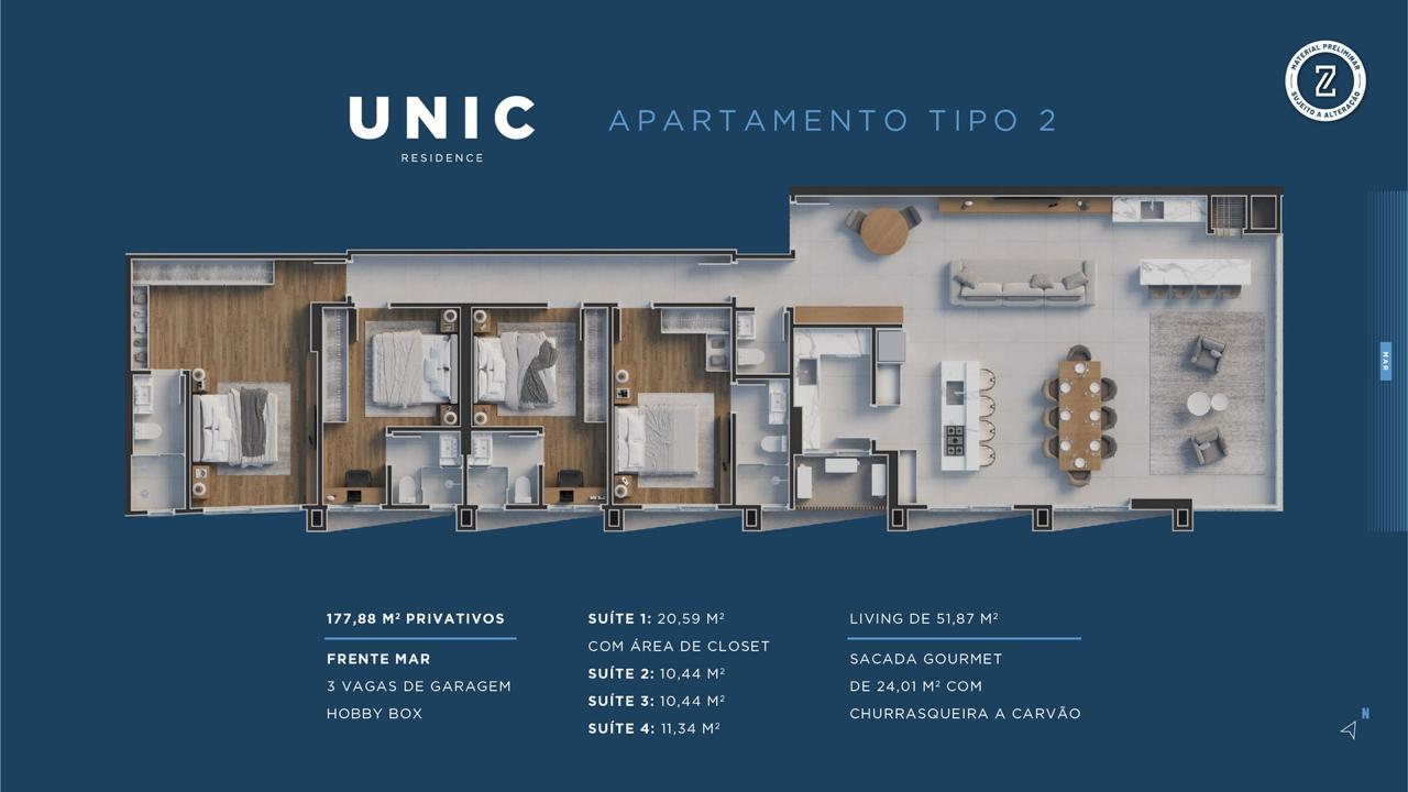 Apartamento, 3 quartos, 137 m² - Foto 42