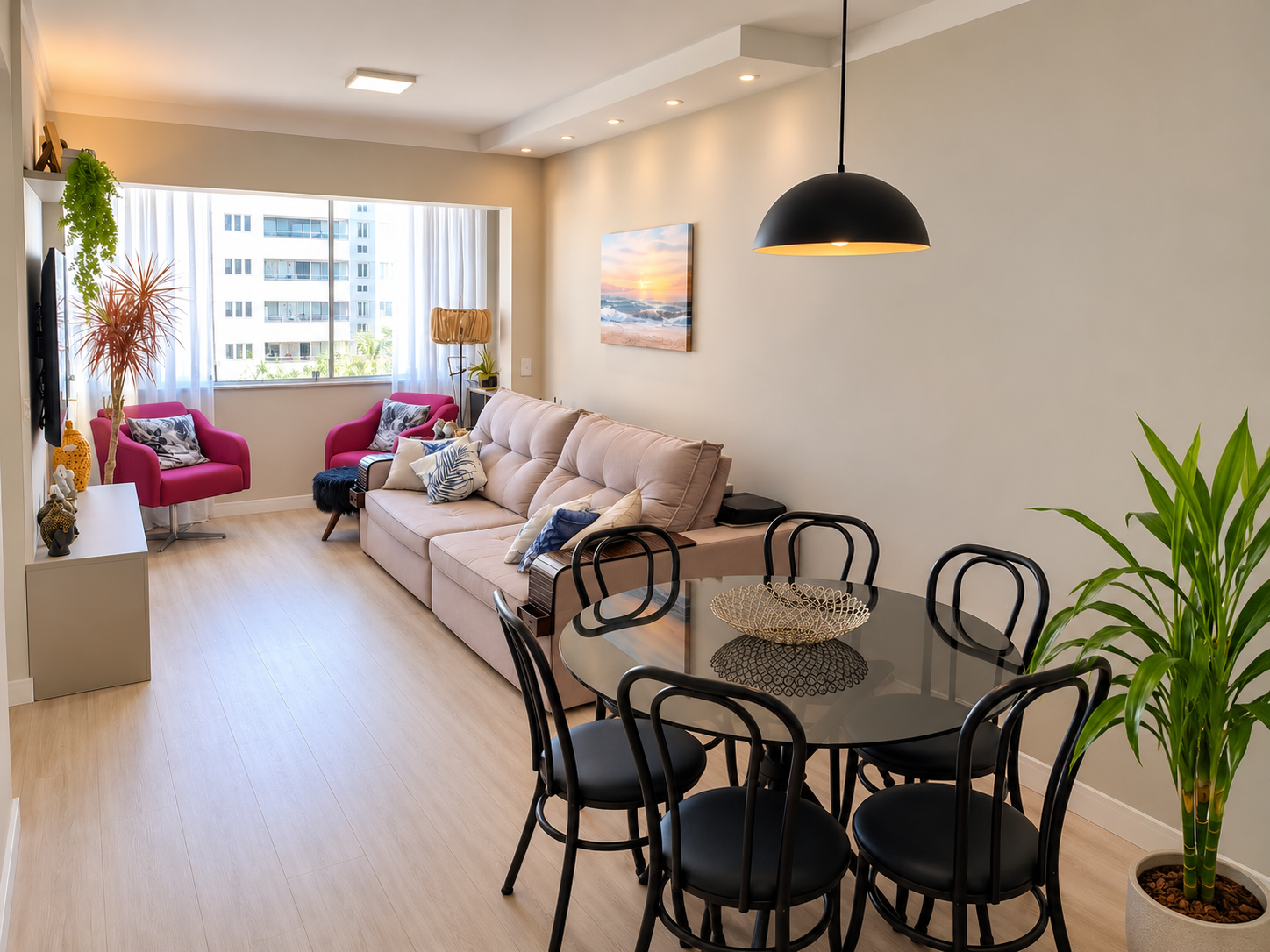  - Apartamento com vista para o mar à venda com 80m² por R$ 990.000,00