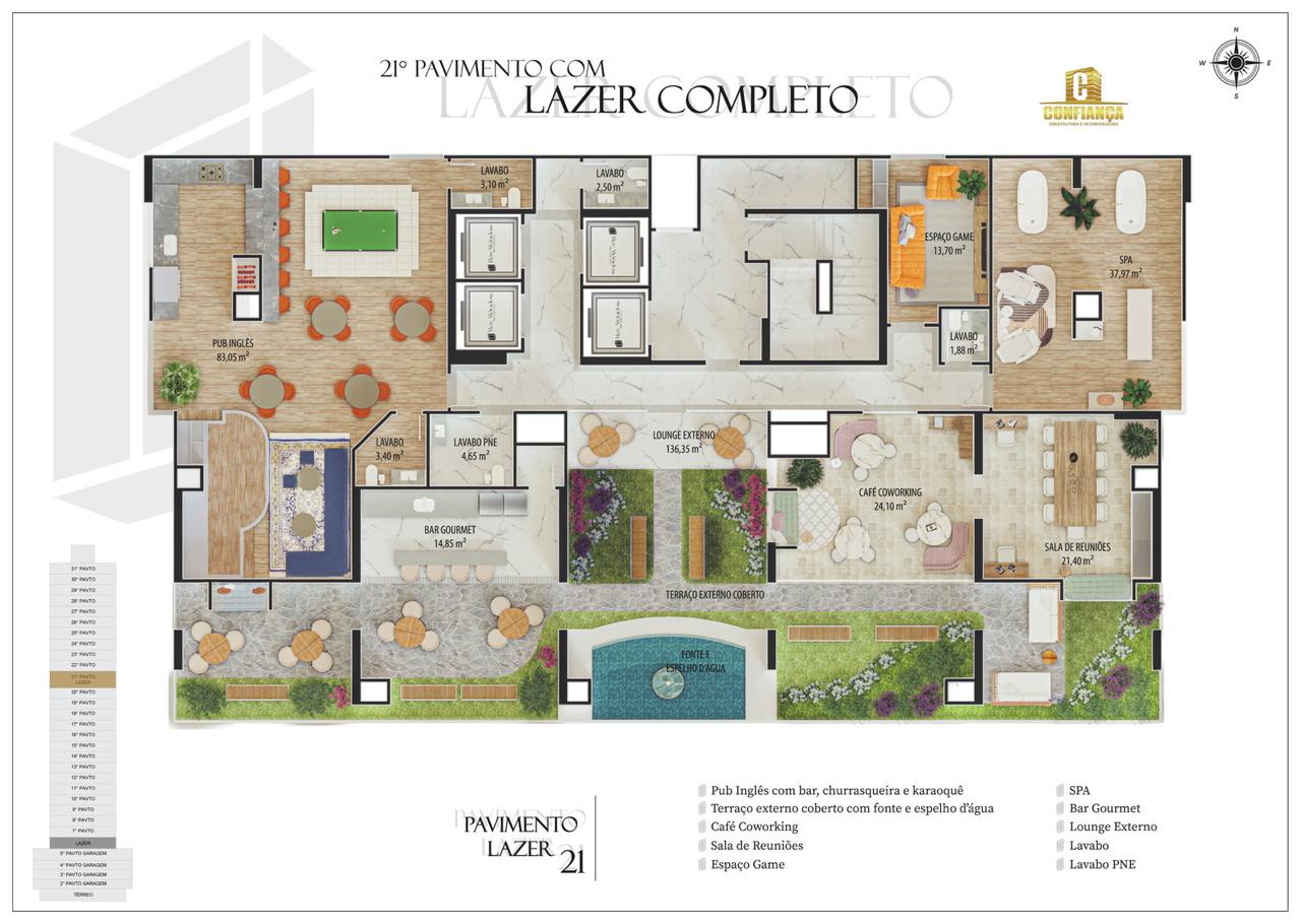 Apartamento, 2 quartos, 77 m² - Foto 17