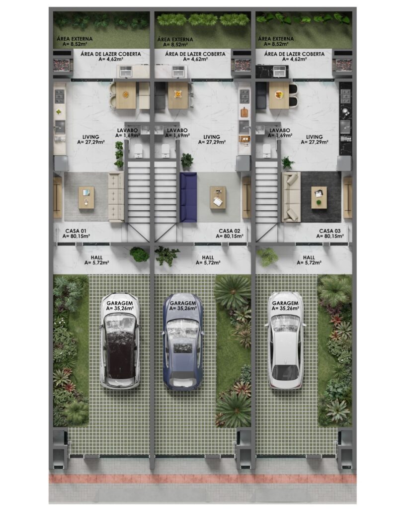 Casa, 2 quartos, 80 m² - Foto 5
